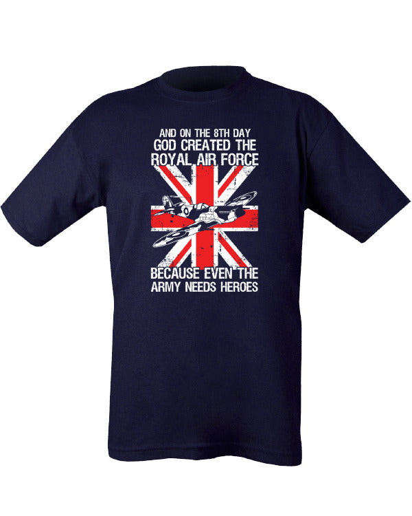 Kombat UK God Created the Royal Air Force T-shirt