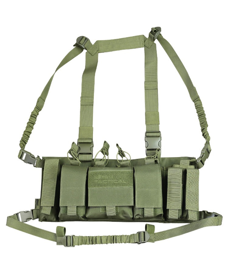 Kombat UK Trojan Chest Rig - Olive Green