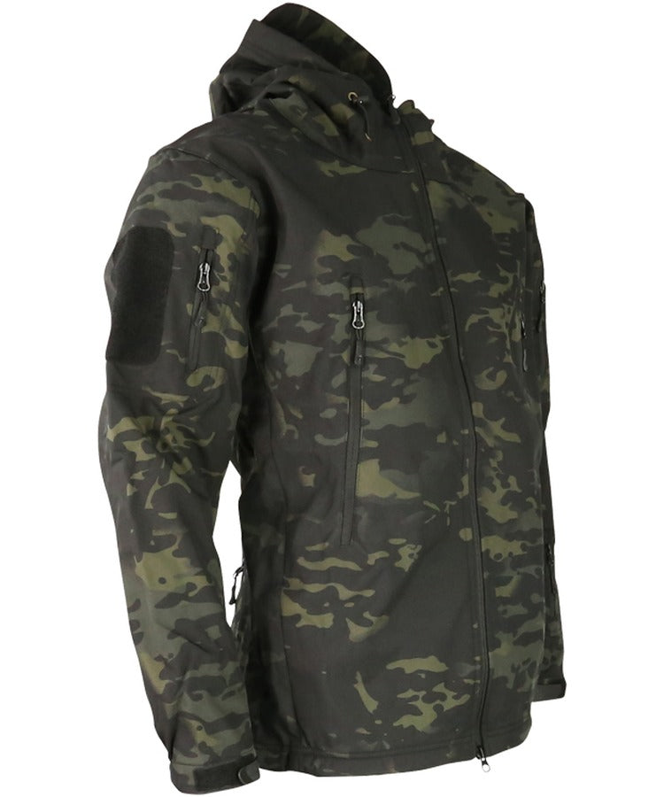 Kombat UK PATRIOT Tactical Soft Shell Jacket BTP Black