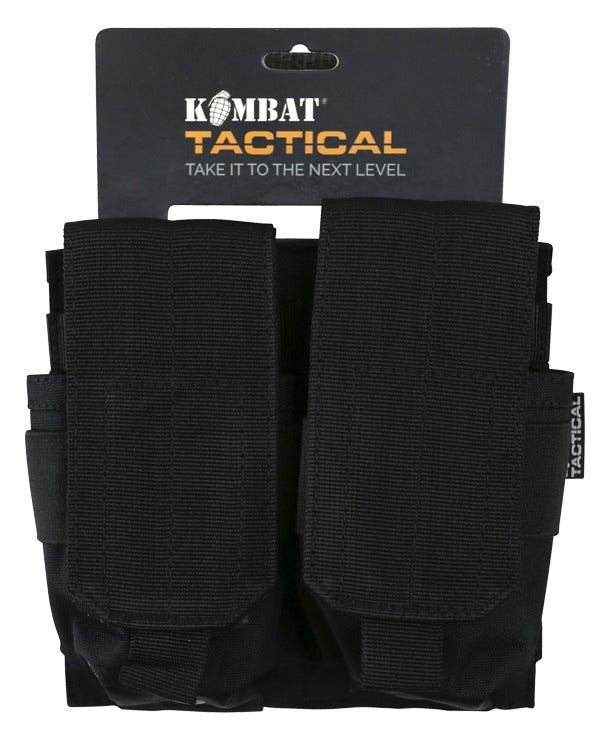 Kombat UK Double ORIGINAL Style Mag Pouch - Black