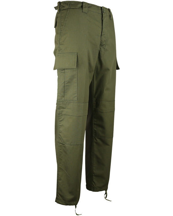 Kombat UK M65 BDU Ripstop Trousers - Olive Green - END OF LINE