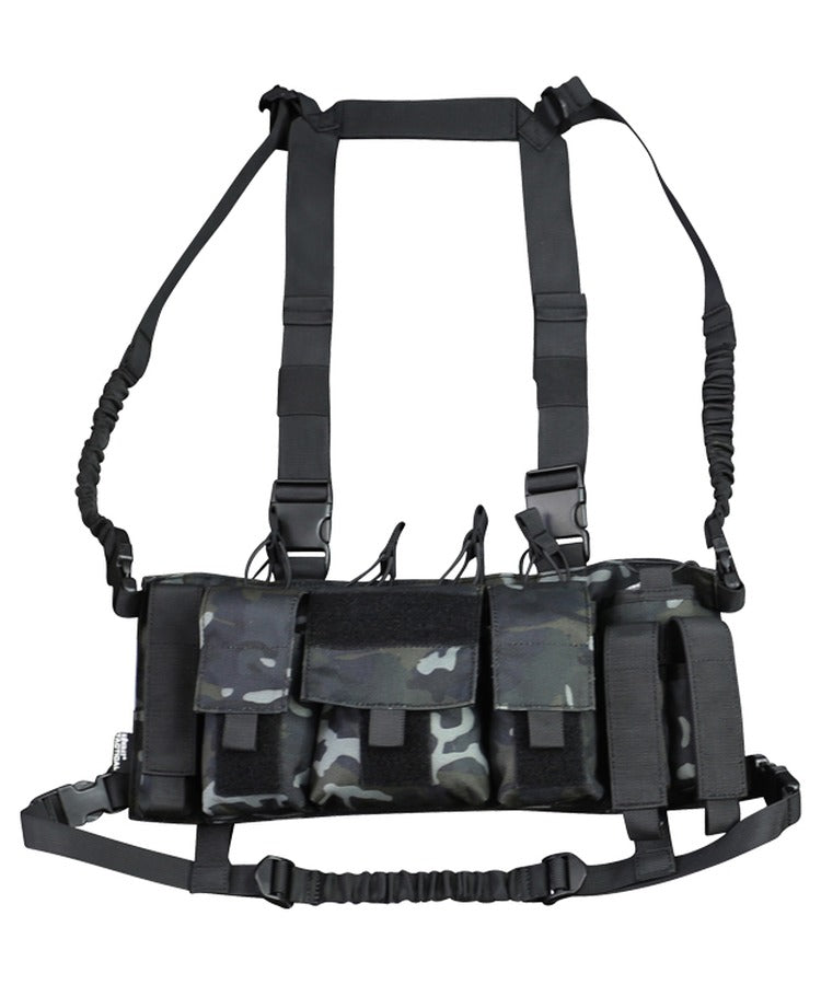 Kombat UK Trojan Chest Rig - BTP Black