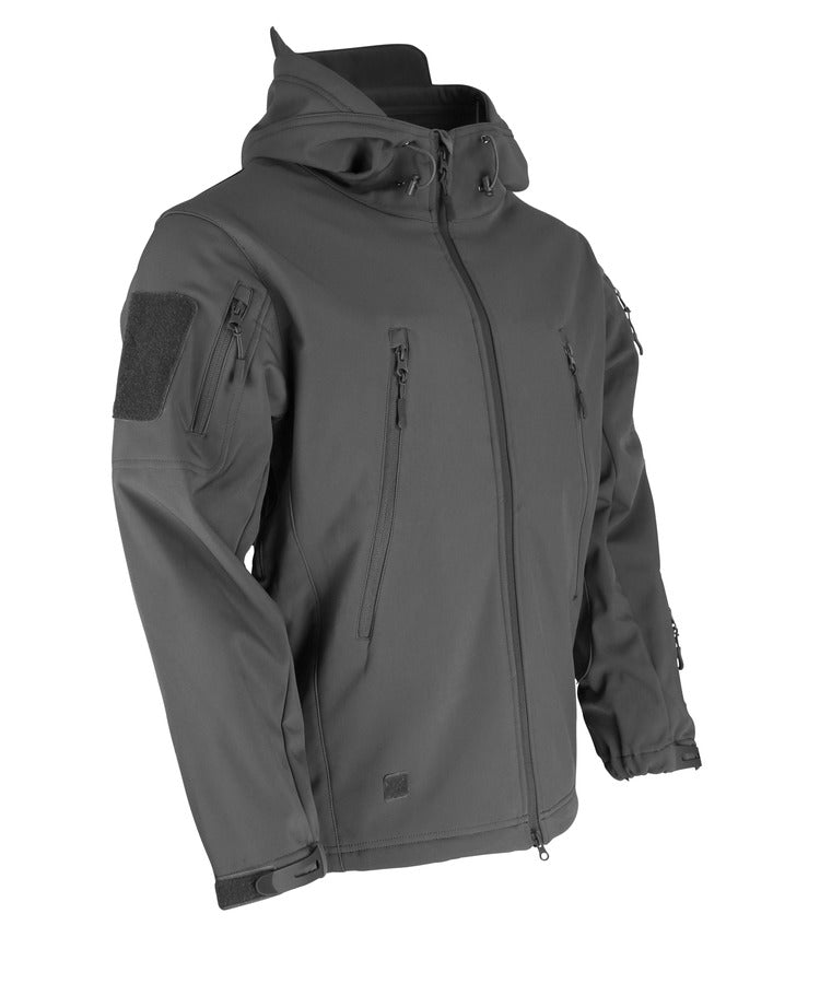 Kombat UK PATRIOT Tactical Soft Shell Jacket - Gunmetal Grey