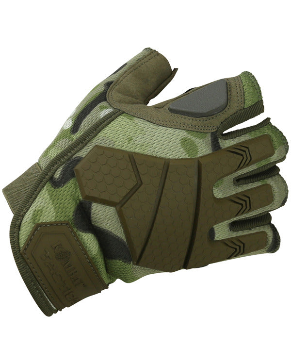 Kombat UK Alpha Fingerless Tactical Gloves - BTP