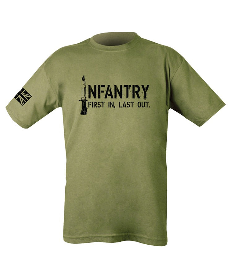 Kombat UK Infantry T-shirt - Olive Green