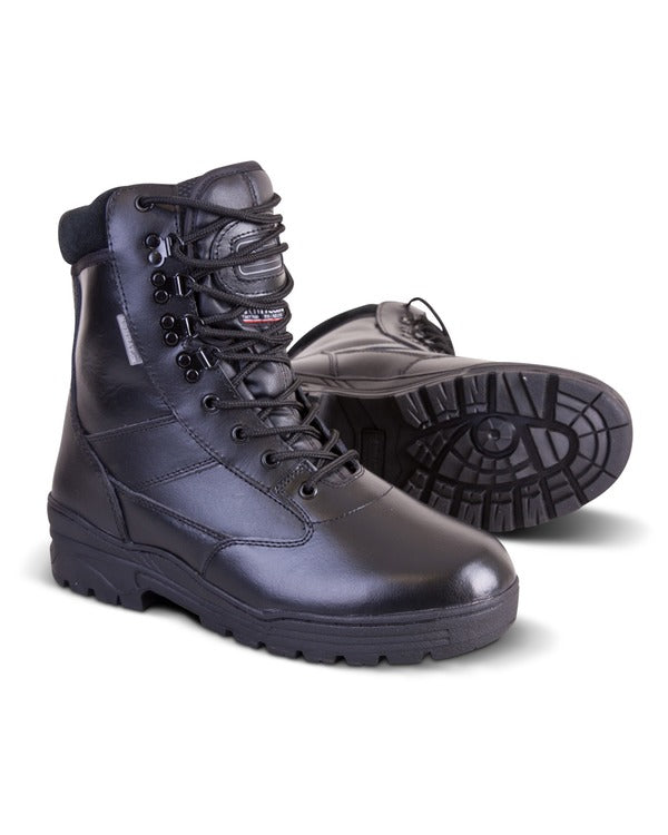 Kombat UK Patrol Boot All Leather Black