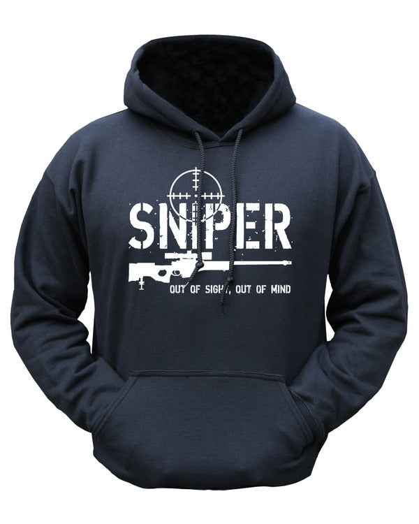 Kombat UK Sniper HOODIE - Black - Out of sight