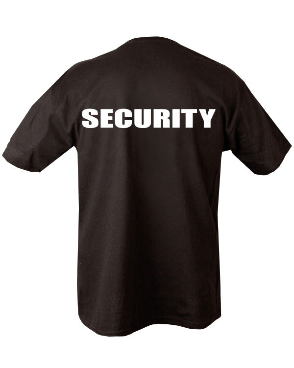 Kombat UK Security Double Print T-shirt - Black