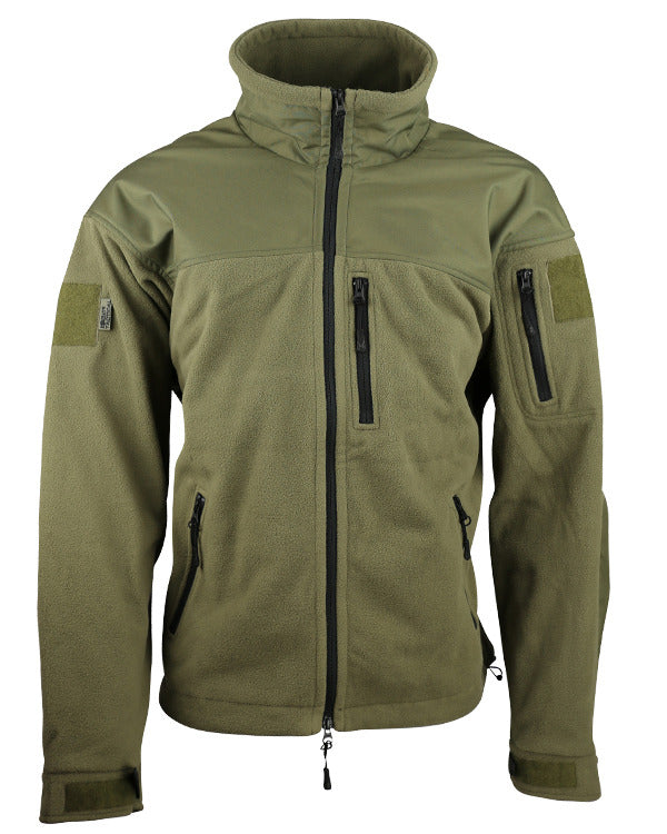 Kombat UK Defender Tactical Fleece - Olive Green