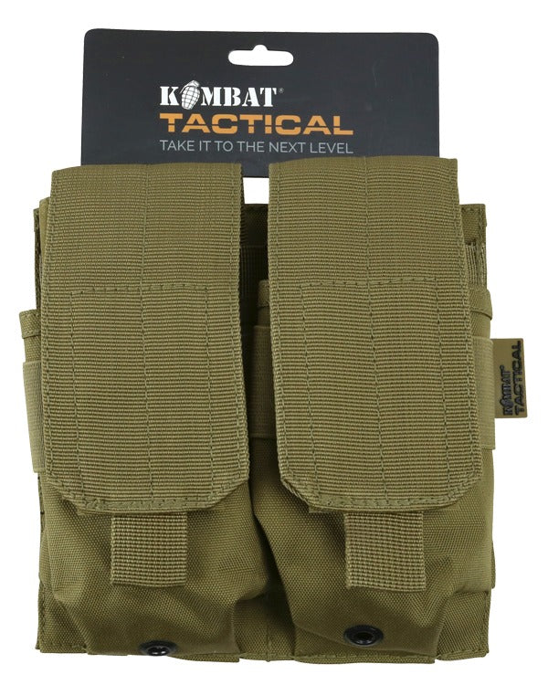 Kombat UK Double ORIGINAL Style Mag Pouch - Coyote
