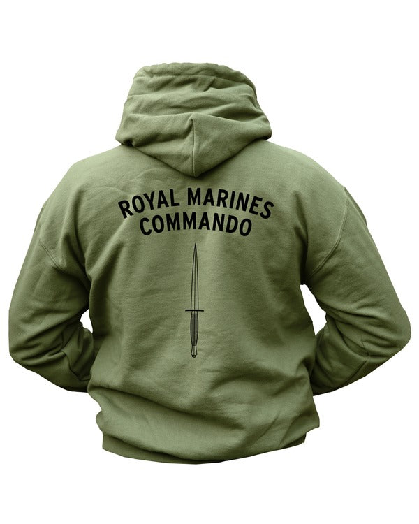 Kombat UK Royal Marines Commando HOODIE - Olive Green
