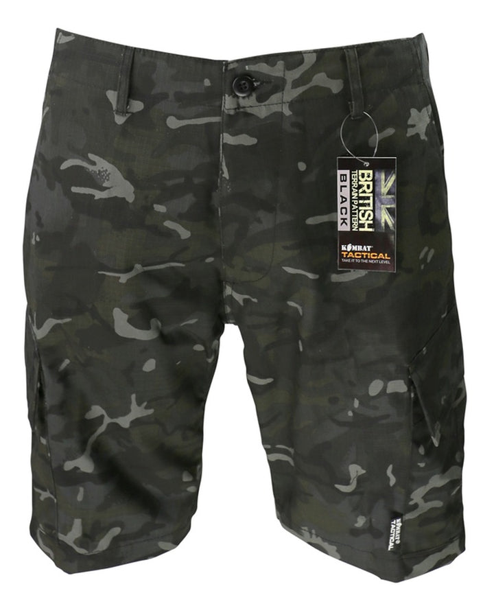 Kombat UK ACU Shorts - BTP Black