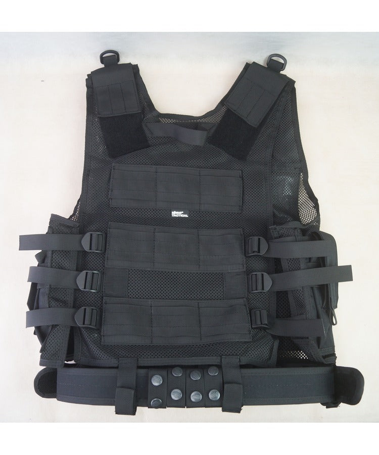 Kombat UK Cross Draw Tactical Vest - Black