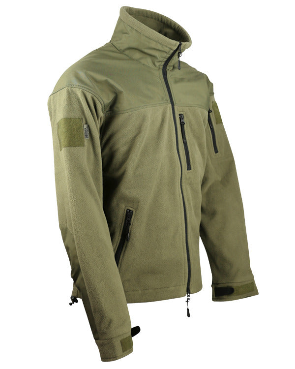 Kombat UK Defender Tactical Fleece - Olive Green