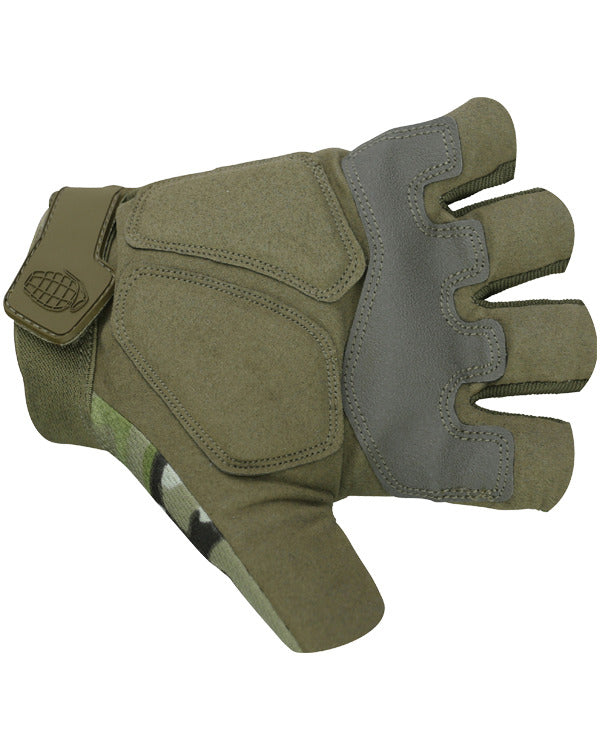 Kombat UK Alpha Fingerless Tactical Gloves - BTP