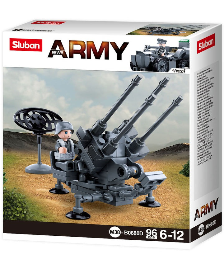 Sluban - B0680D (Anti-Aircraft Gun)