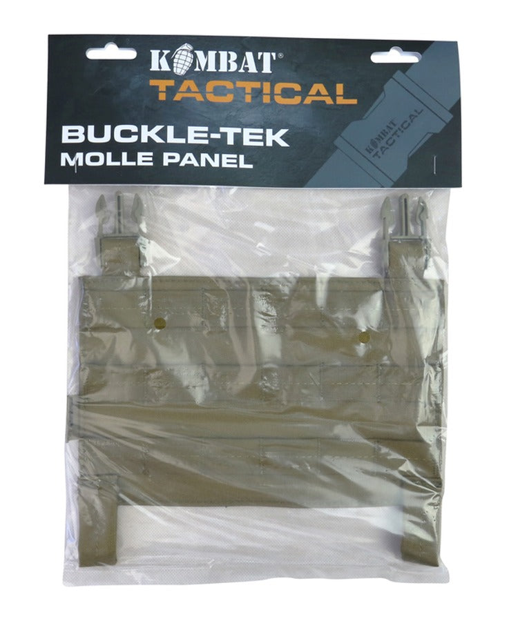 Kombat UK Buckle-Tek MOLLE Panel - Coyote