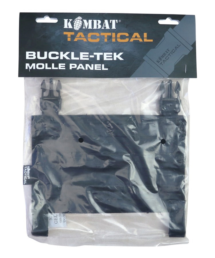 Kombat UK Buckle-Tek MOLLE Panel - Black