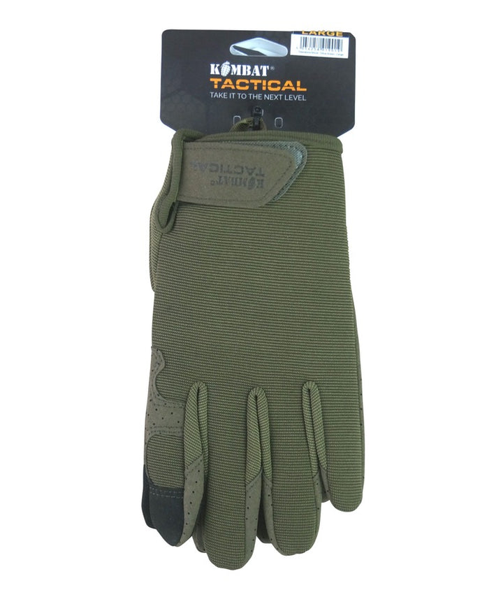 Kombat UK Operators Gloves - Olive Green