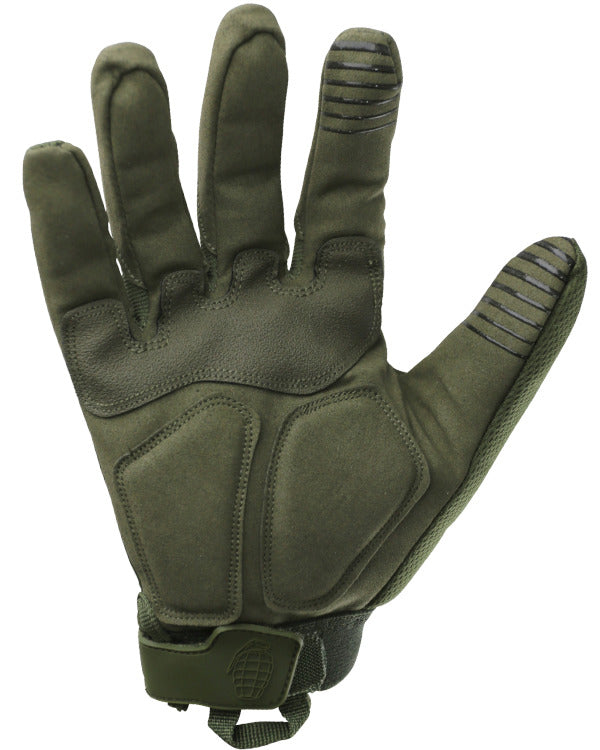 Kombat UK Alpha Tactical Gloves - Olive Green