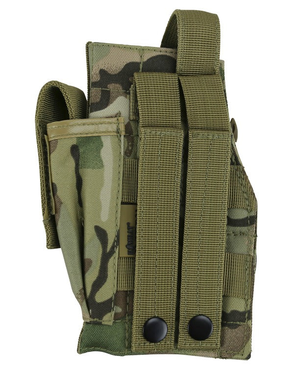 Kombat UK Molle Gun Holster with Mag Pouch - BTP