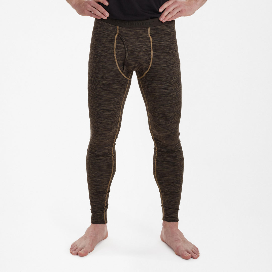 Deerhunter Norden Insulated Long Johns Brown Melange