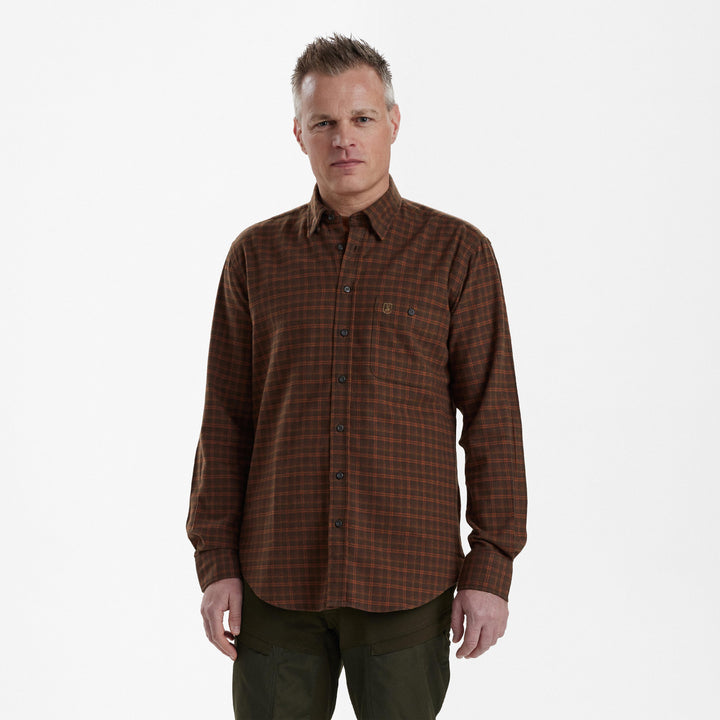 Deerhunter Victor Shirt Brown Check