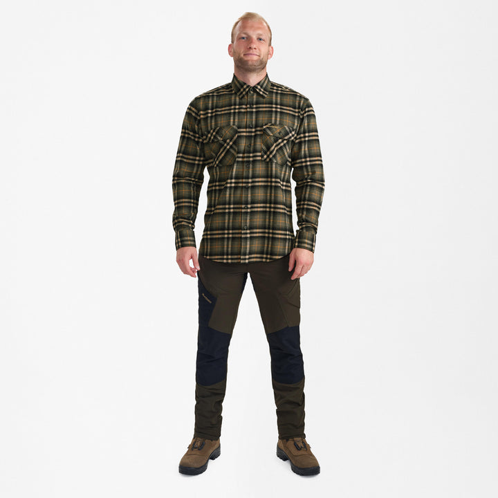 Deerhunter Carson Shirt Green Check