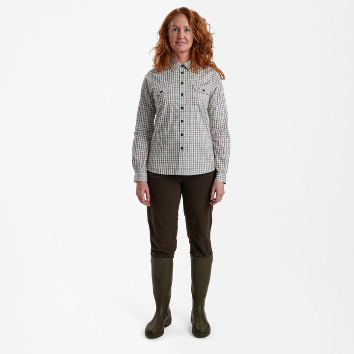 Deerhunter Lady Harper Shirt Green Check