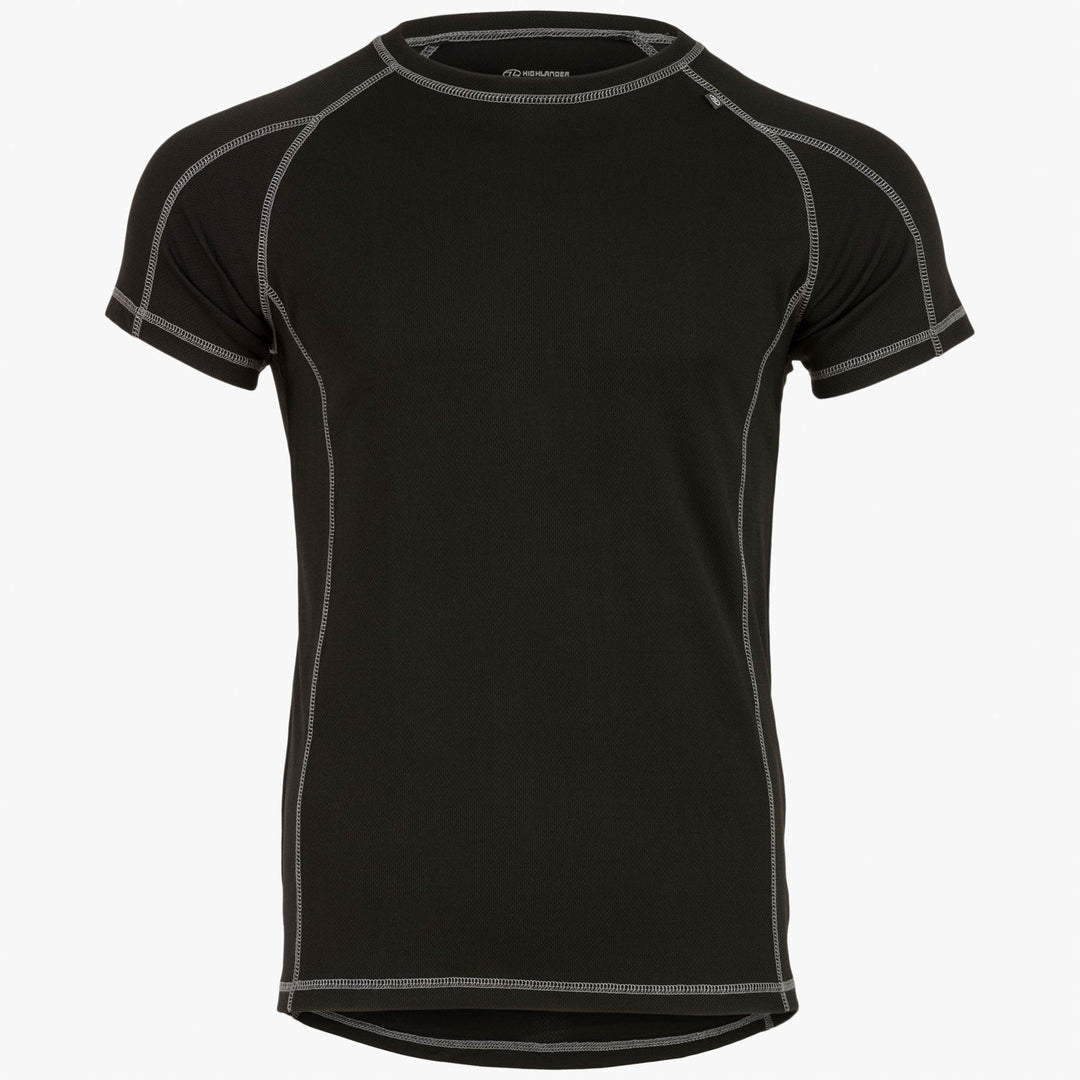 Highlander Pro 120 Base Layer T-Shirt Mens Black