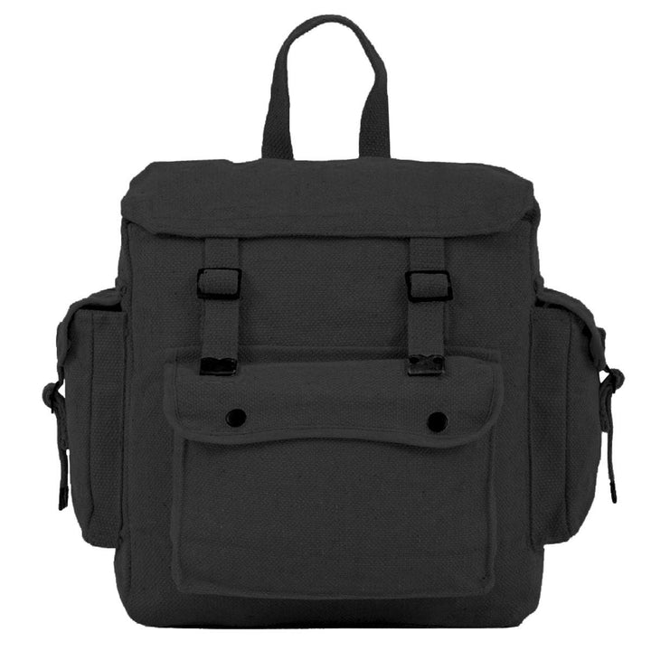 Highlander Large Pocketed Web Backpack Black