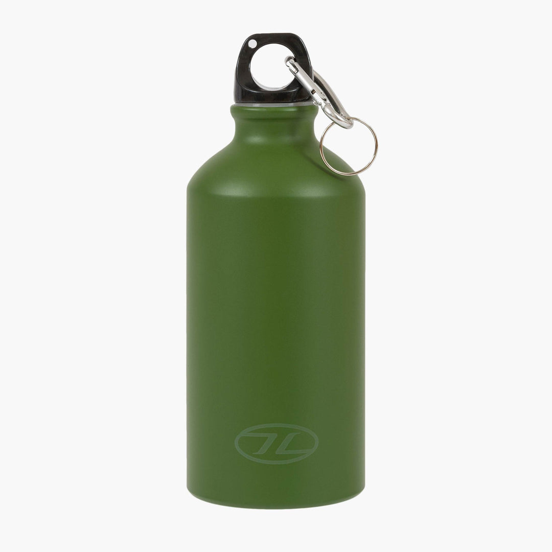 Highlander Aluminium Bottle 500ml Olive