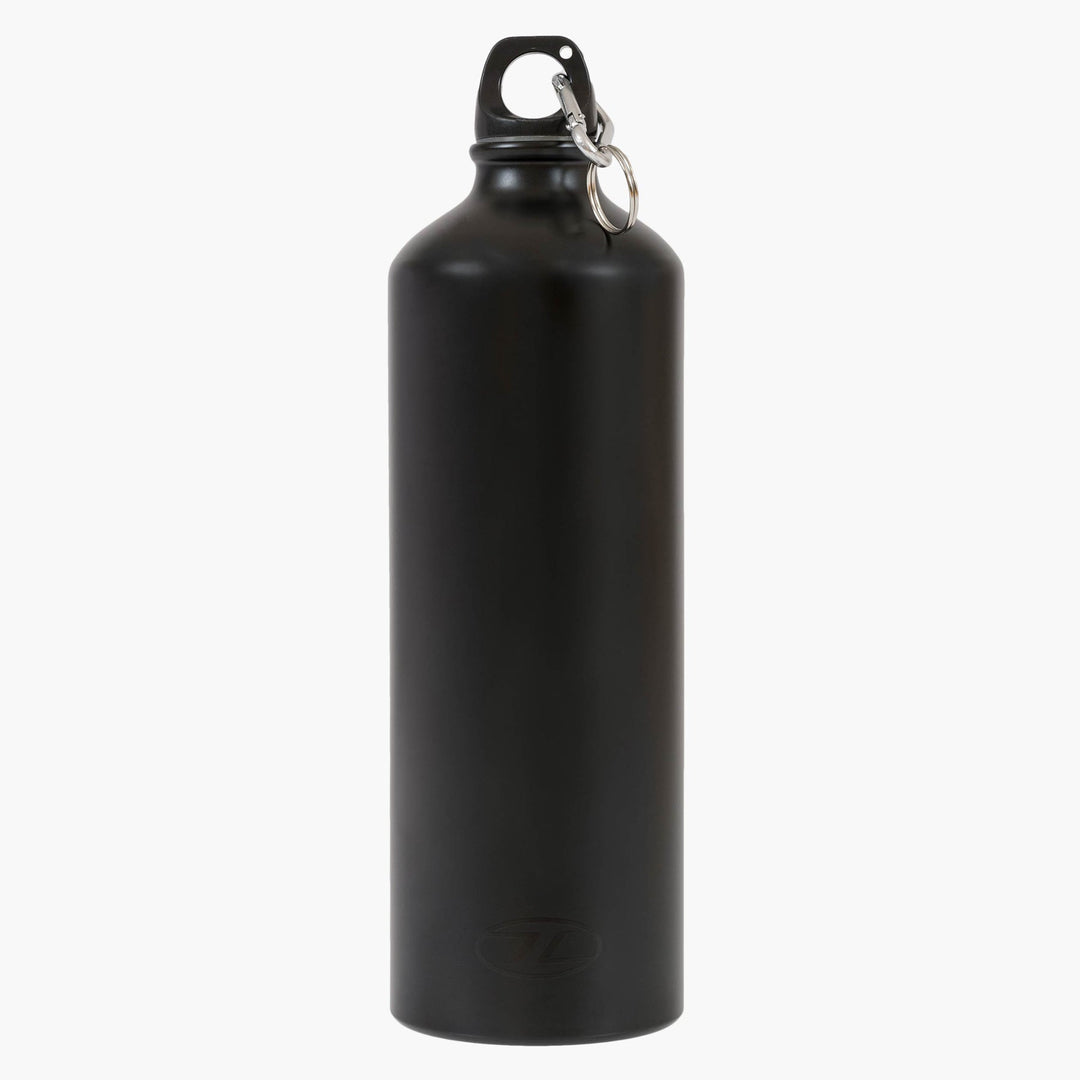 Highlander Aluminium Bottle 1L Black