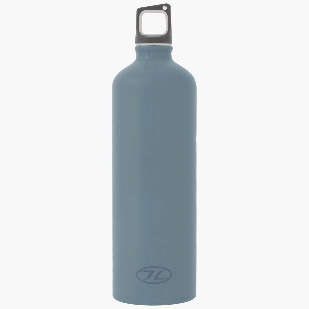 Highlander Aluminium Bottle 1L Grey