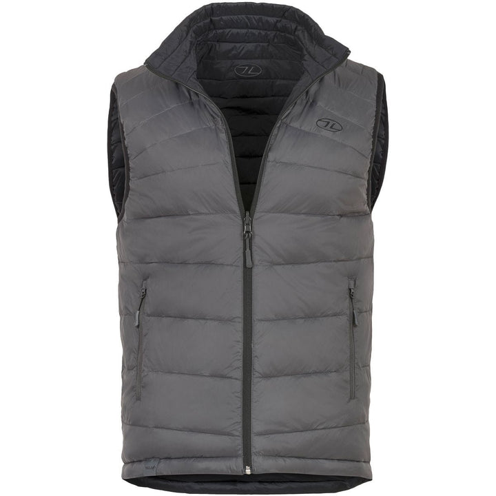 Highlander Forces Reversible Gilet Black / Grey Slate