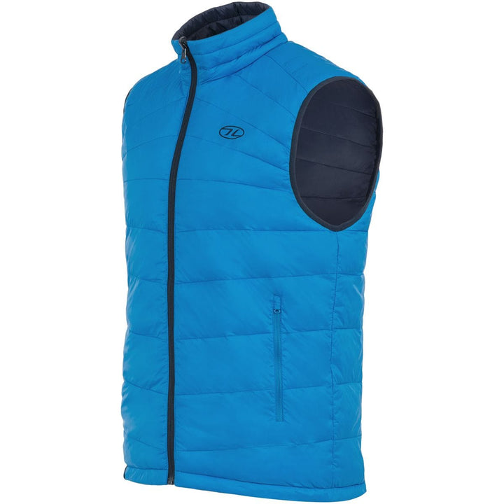 Highlander Reversible Gilet Navy / Lake Blue