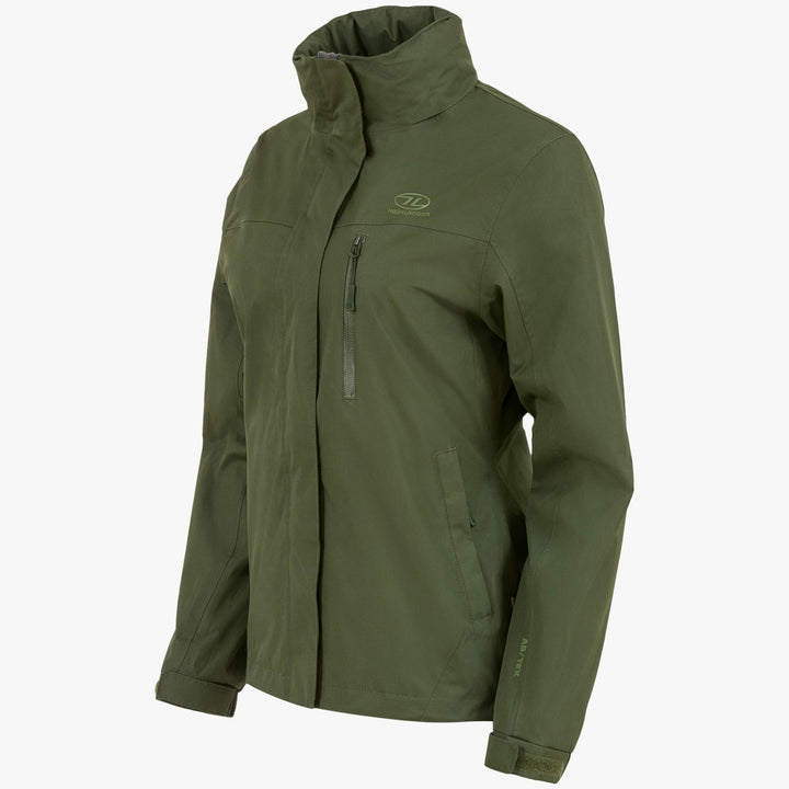 Highlander Kerrera Waterproof Jacket Womens Olive