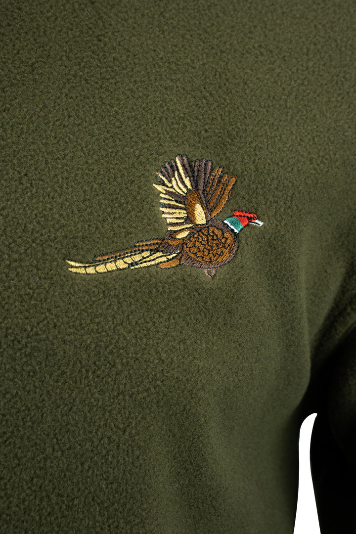 Jack Pyke Pheasant Motif Fleece Pullover