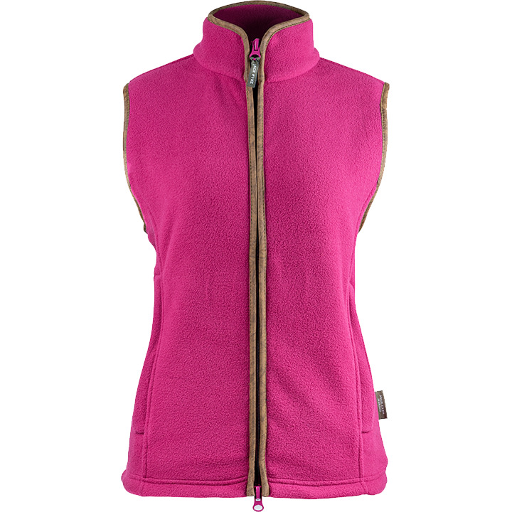 Jack Pyke Ladies Countryman Fleece Gilet Roselle