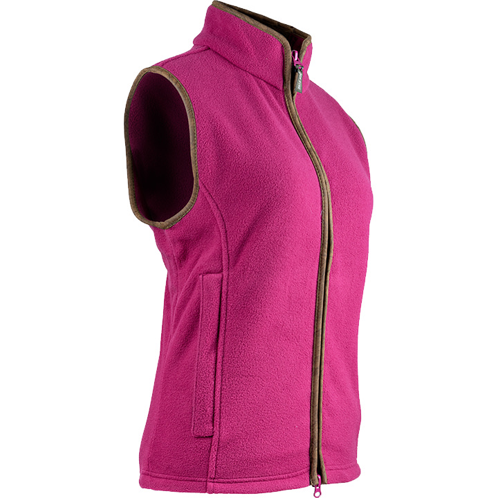 Jack Pyke Ladies Countryman Fleece Gilet Roselle