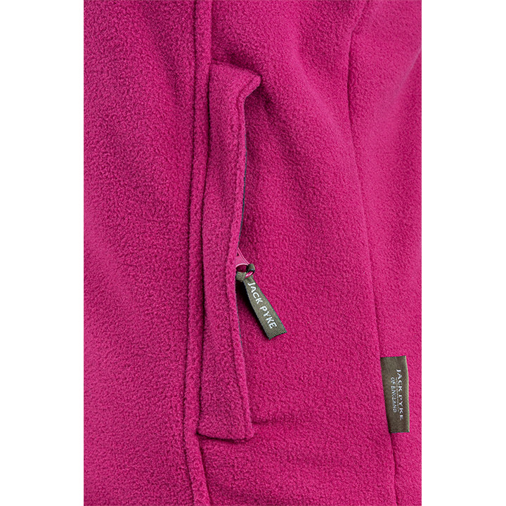 Jack Pyke Ladies Countryman Fleece Gilet Roselle