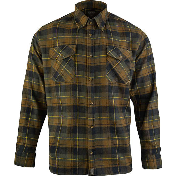 Jack Pyke Flannel Shirt Brown