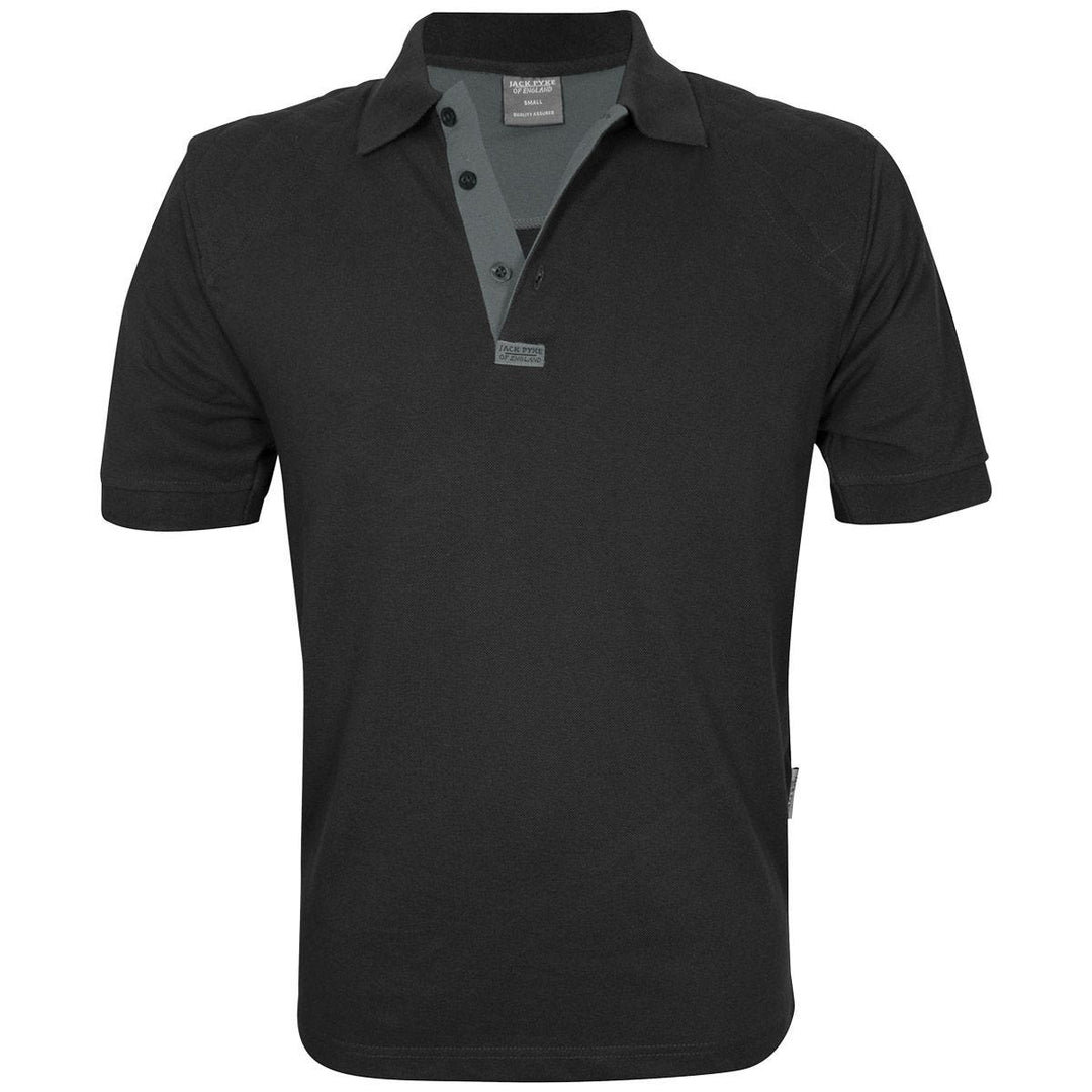 Jack Pyke Sporting Polo Shirt Black