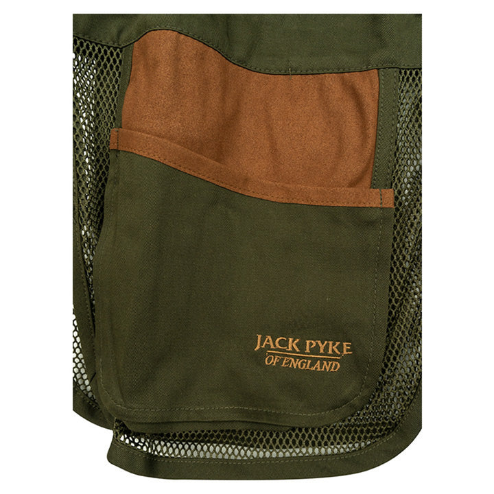 Jack Pyke Sporting Skeet Vest Green