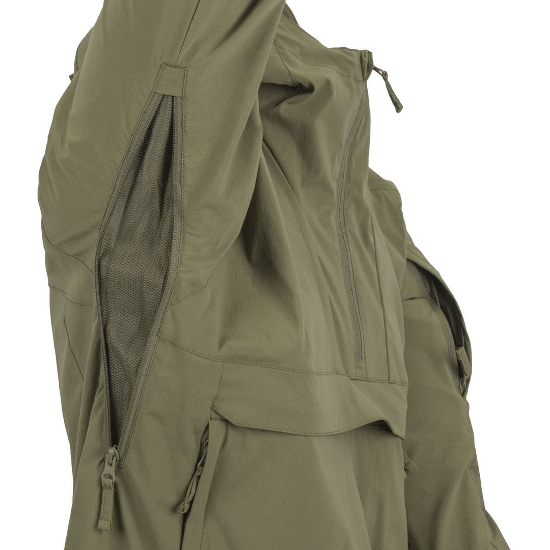 Helikon Anorak Mistral Soft Shell Jacket Adaptive Green