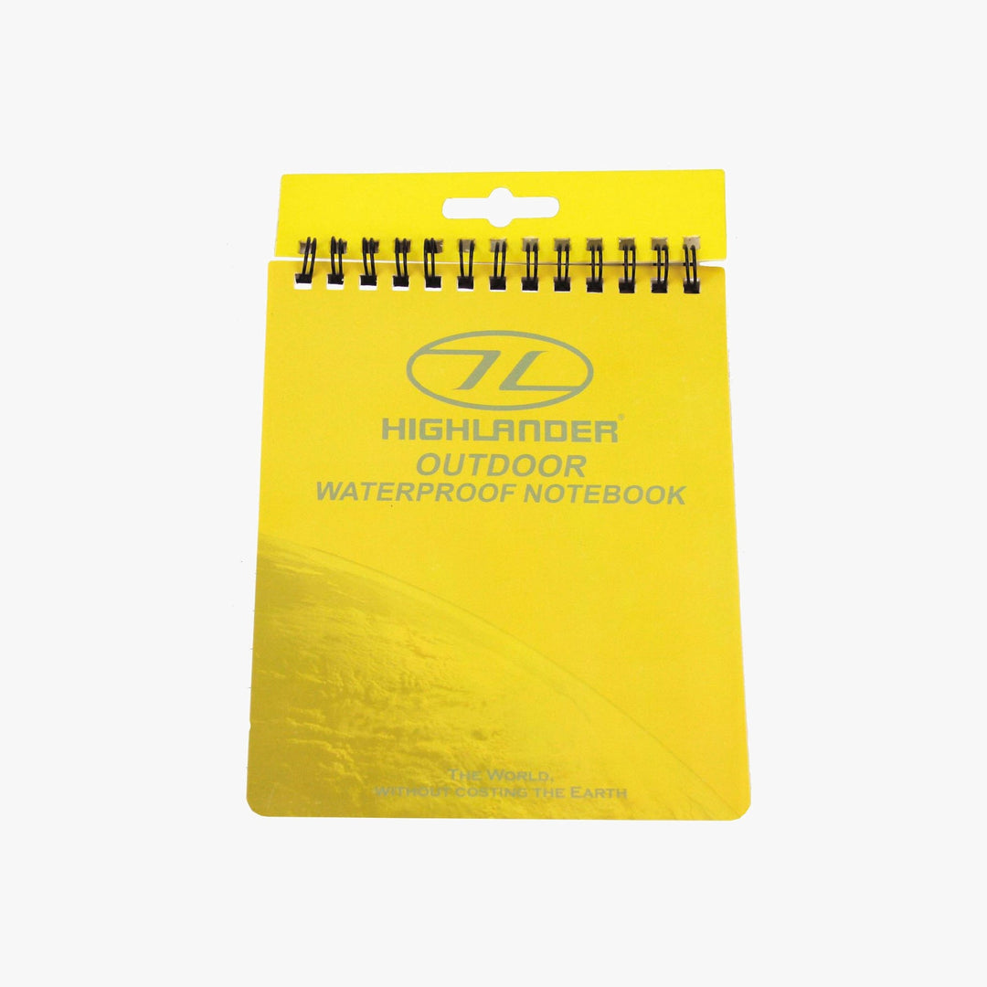 Highlander Outdoor Waterproof Notebook 15cm x 12cm