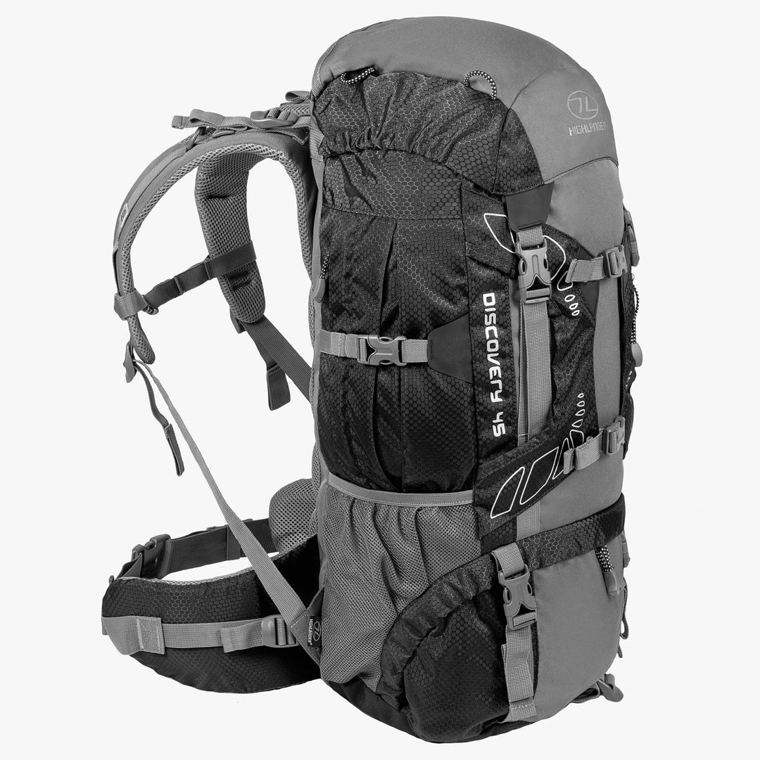 Highlander Discovery Rucksack 45L Black