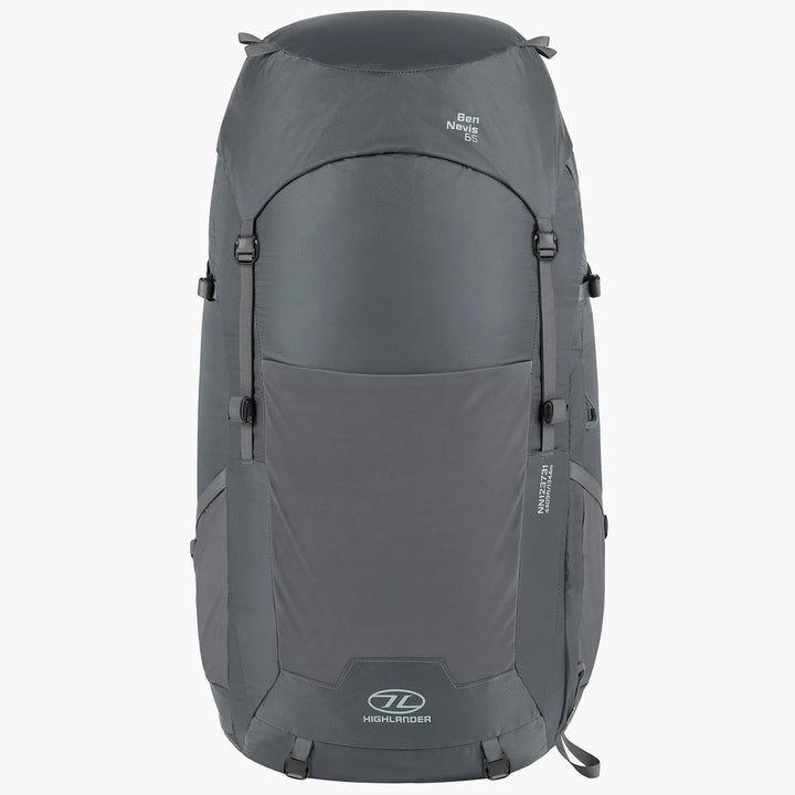 Highlander Ben Nevis Rucksack 65L Grey
