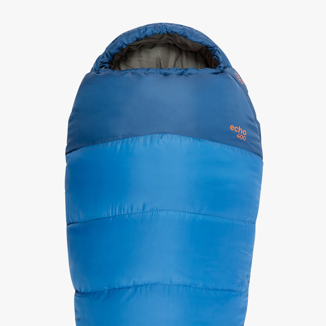Highlander Echo 400 Mummy Sleeping Bag Blue