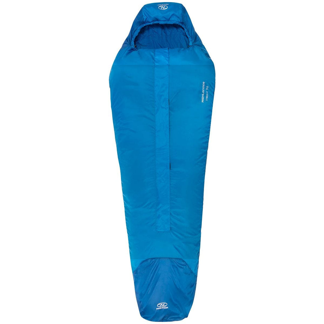 Highlander Trekker 50 Mummy Sleeping Bag Blue